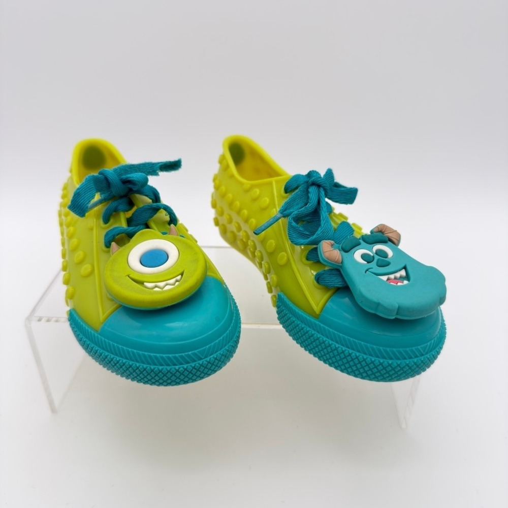 Mini Melissa Disney Monsters Inc Polibolha Jelly Sneakers Kids US 11 Mike Sulley